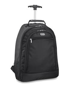 Mochila - 04: Elegância e praticidade para suas viagens de negócios. Feita em couro de alta qualidade, possui design moderno