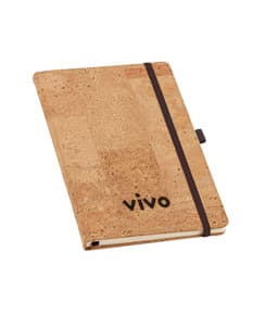 Bloco de anotações de cortiça vintage com textura de papel antigo e envelhecido. O design é desgastado e sujo, com manchas e