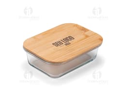 MARMITA DE VIDRO C TAMPA EM 640ML