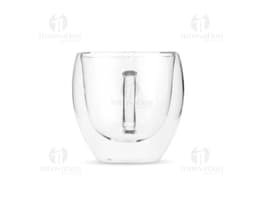 XÍCARA DE VIDRO PAREDE DUPLA 160ML