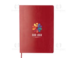 Caderno A5 em PU 21x149cm