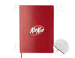 Caderno A5 em PU 21x149cm