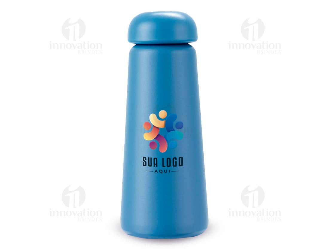 Bottle thermal 450ml. Feminine and robust design, vacuum flask to keep liquids hot or cold for longer. Ideal for carrying to