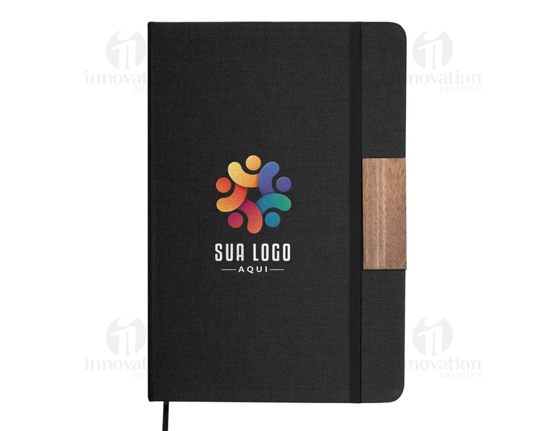 Kit de escritório moderno e completo, contendo notebook, videodisk, binder, pen drive, papel, bloco de notas, diário