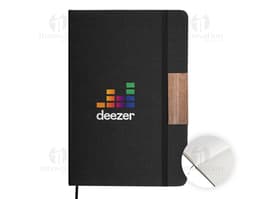 Kit de escritório moderno e completo, contendo notebook, videodisk, binder, pen drive, papel, bloco de notas, diário