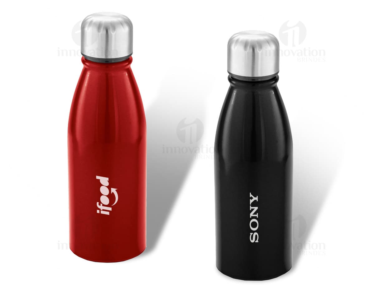 Frascos de Metal Squeeze - Ideal para drinks, vinhos e bebidas em geral. Garanta praticidade e elegância em seu evento com