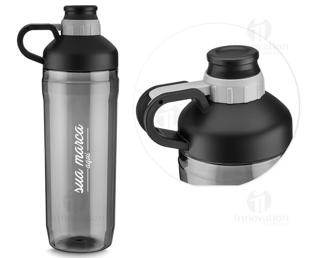 Squeeze Plástico 1500ml - Garanta sua hidratação diária com praticidade e estilo. Este squeeze é perfeito para levar sua