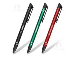 Caneta Semimetal Prateada: Ferramenta de Escrita de Qualidade para seu Negócio. Ideal para uso no escritório, escola ou em