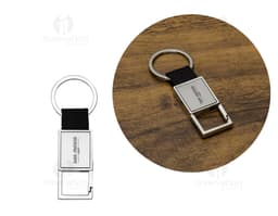 Chaveiro mosquetão de metal: design moderno e segurança em um único produto. Perfeito para personalização. Adicione sua