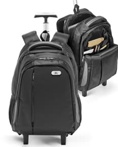 Mochila para notebook moderna e sofisticada, ideal para viagens ou uso diário. Feita em couro legítimo, possui amplo espaço