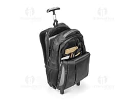 Mochila moderna para notebook em couro, perfeita para suas viagens e reuniões de negócios. Com design contemporâneo, espaçosa