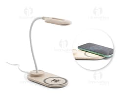 Luminária com carregador, símbolo de modernidade e praticidade para o seu escritório. Design inovador, conexão tecnológica e