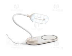Luminária com carregador - Design moderno e tecnológico para iluminar e carregar seus dispositivos. Produto de alta