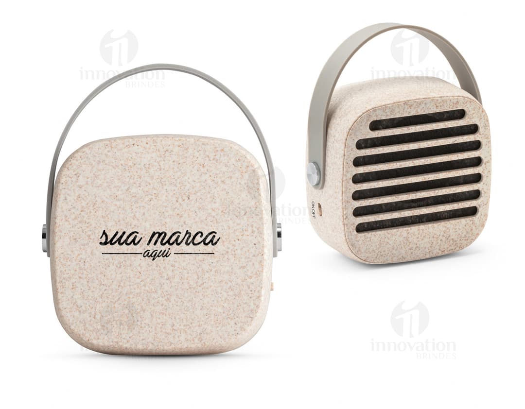Caixa de som de alta tecnologia para um som incrível em qualquer lugar. Design compacto e elegante, perfeito para música