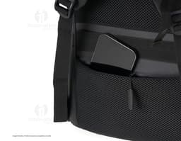 Mochila de Couro Sintético - Ideal para suas viagens e passeios. Feita em nylon resistente, com alça ajustável e fecho em