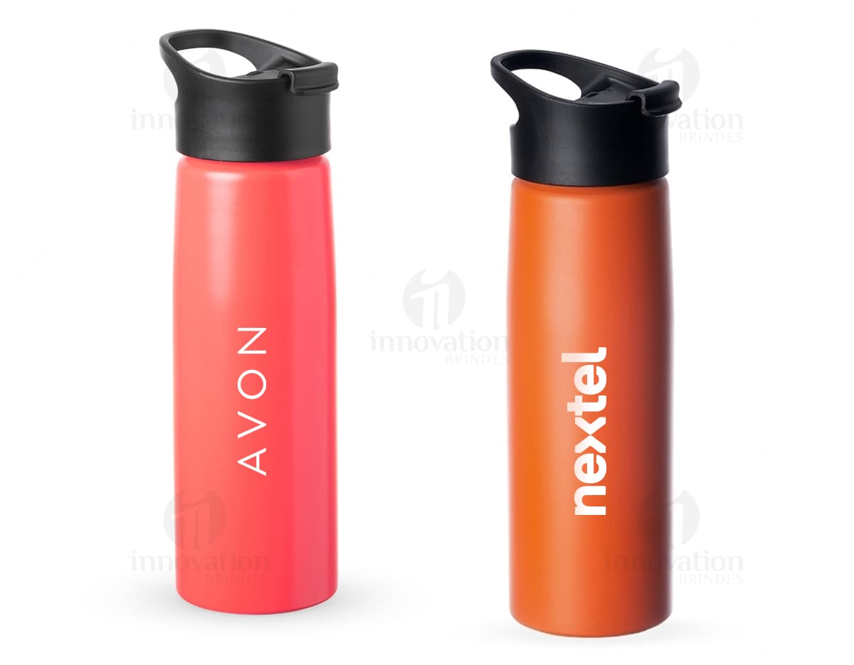 Grenade-shaped aluminum squeeze bottle with matte finish and handle, suitable for storing liquid products like oil, lotion