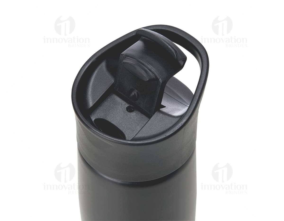 Grenade-shaped aluminum squeeze bottle with matte finish and handle, suitable for storing liquid products like oil, lotion