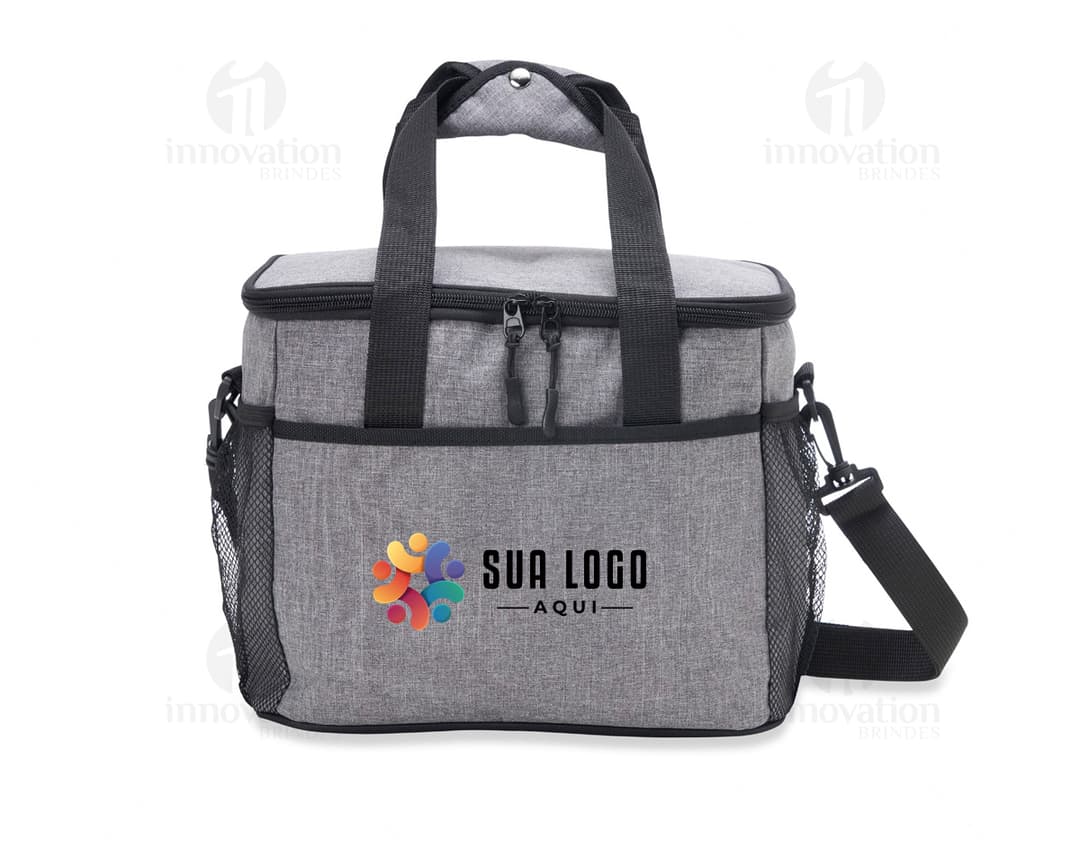 Bolsa térmica de 14 litros: elegância e segurança para seus alimentos. Ideal para o dia a dia ou viagens, mantendo sua comida