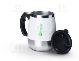 Caneca com Misturador 350ml - Ideal para preparar seu café, chá ou outras bebidas favoritas de forma prática. Feita em