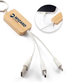 Chaveiro com cabo USB - Acessório essencial para estar sempre conectado. Prático e versátil, ideal para carregar seu