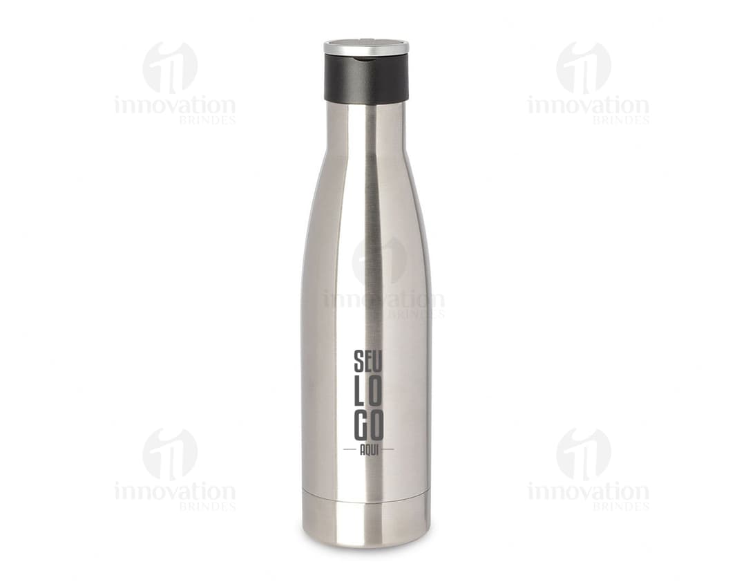 Garrafa Térmica 500ml - Mantenha suas bebidas sempre na temperatura ideal com esta garrafa térmica de 500ml. Ideal para