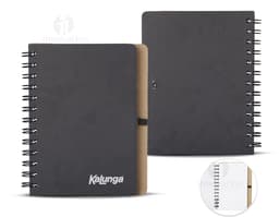 Caderneta Capa Dura Kraft para anotações e organização de documentos, com capa protetora de papelão resistente. Ideal para