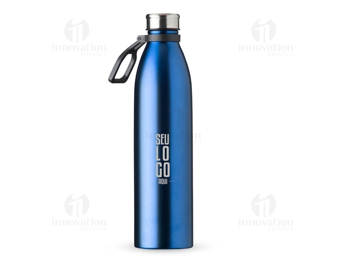 Garrafa Inox 1,1 litros: perfeita para manter suas bebidas frescas e saudáveis em qualquer ocasião. Feita em aço inoxidável