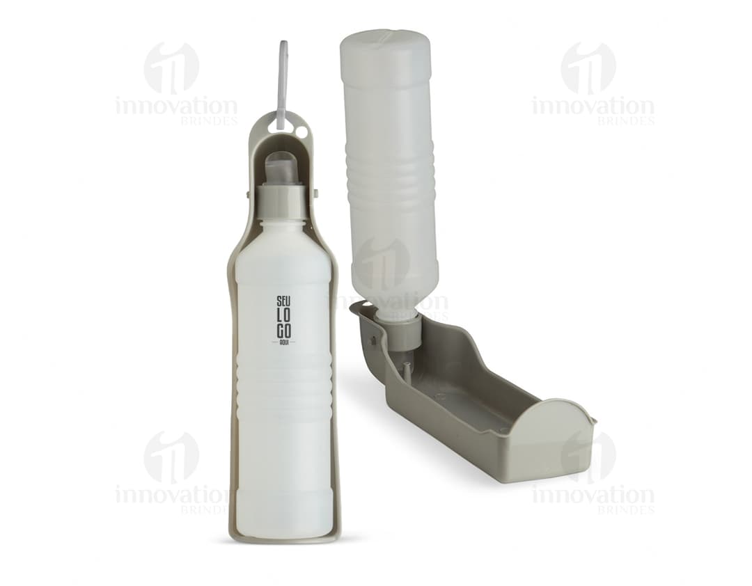 Garrafa Bebedouro Pet 420ml - A garrafa perfeita para manter-se hidratado ao longo do dia. Feita em plástico transparente de