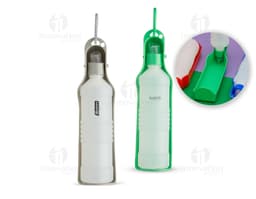 Garrafa bebedouro pet 420ml - Prática e higiênica, a garrafa bebedouro pet 420ml é ideal para manter-se hidratado durante o
