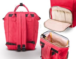 Mochila funcional oxford 19 litros, perfeita para suas viagens e passeios! Feita com couro de alta qualidade, possui alça e