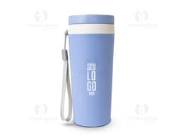 Copo Fibra de Bambu 350ml, a opção sustentável perfeita para o seu dia a dia. Feito de material reciclável e ecológico, este
