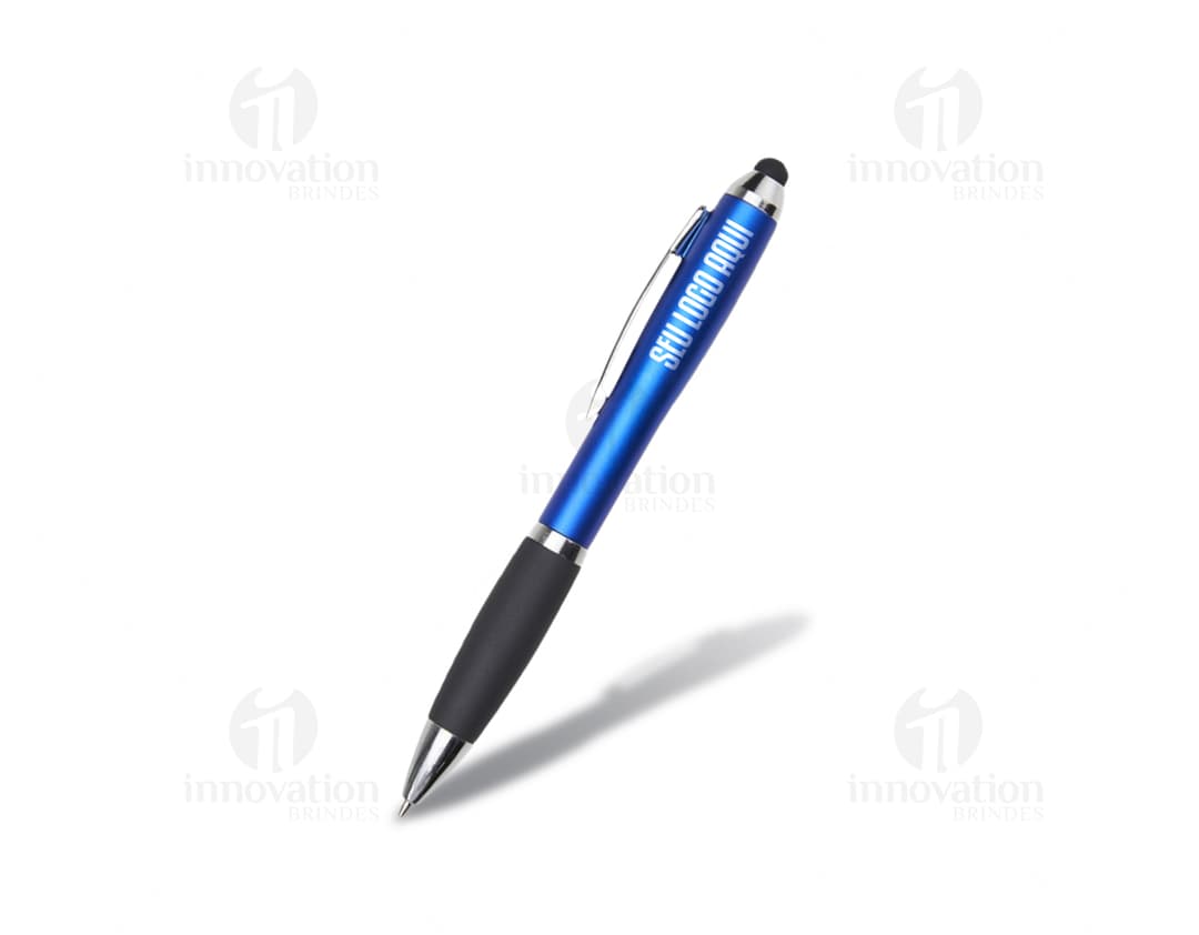 Caneta plástica touch - ideal para assinaturas e escrita de alta precisão. Perfeita para uso no escritório, na escola ou em
