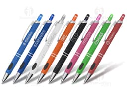 Caneta de metal touch, perfeita para escrita suave e precisa. Ideal para usar no trabalho, na escola ou em casa. Seu design