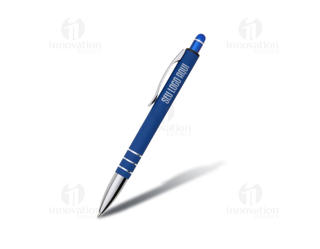 Caneta de metal touch para escrita suave e precise. Ideal para uso no escritório, escola e negócios. Design elegante e