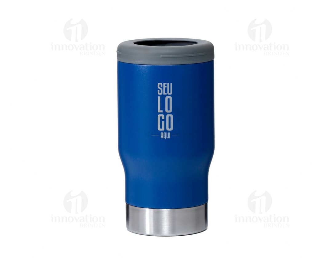 Copo térmico inox 380ml multiuso - Mantenha suas bebidas quentes ou geladas por muito mais tempo com este copo térmico de aço