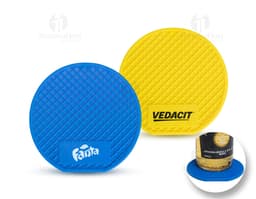 Porta Copo PVC: Proteja sua mesa com estilo e praticidade. Ideal para brindes corporativos ou eventos personalizados.