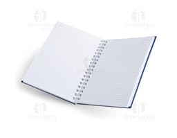 Caderno percalux emborrachado: ideal para organização no escritório ou na escola. Design elegante, capa resistente e folhas
