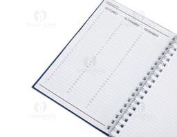 Caderno Percalux Emborrachado - Ideal para organização no escritório, estudos e reuniões. Perfeito para anotações e