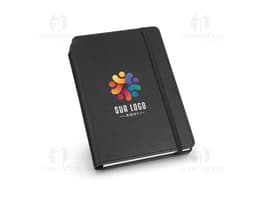 Caderno A6 de capa dura em cortiça para escritório e reuniões de negócios. Organize suas anotações com estilo e praticidade.