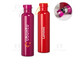Garrafa térmica 790ml: mantenha suas bebidas frescas por mais tempo com estilo e praticidade. Ideal para levar para o