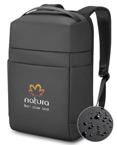 Mochila para Notebook Premium em cor preta, design moderno e resistente. Perfeito para transportar seu dispositivo eletrônico