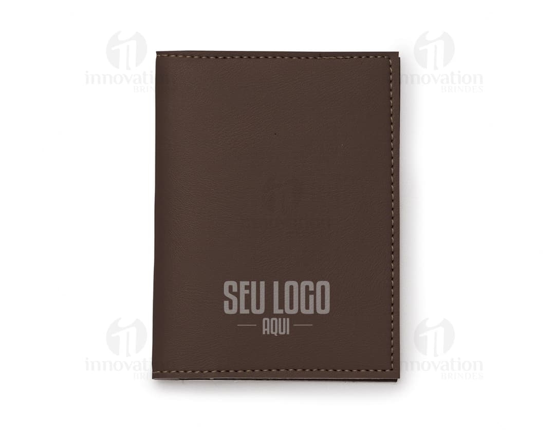 Porta Documento em Couro Sintético.