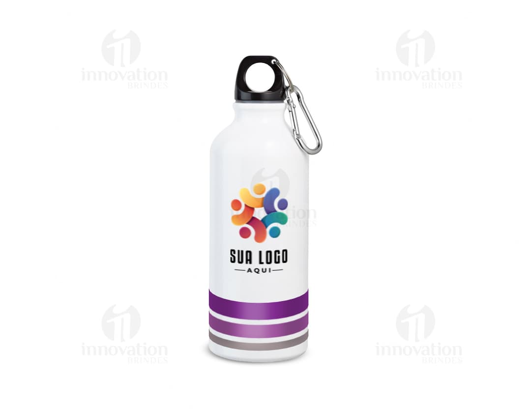Bottle de 500ml Squeeze contendo liquid, plástico transparente, label amarelo, cap, bottle vazio, healthy beverage, objeto