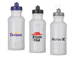 Squeeze Plástico 500ml em cores variadas.