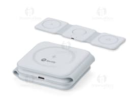 Carregador via Indução 3 em 1 com scanner e detector de tecnologia eletrônica, equipamento moderno para armazenar e