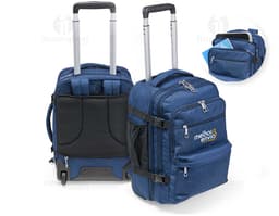 Mochila Poliéster 17 Litros em cor cinza, ideal para transportar objetos e pertences com espaço interno amplo e alças