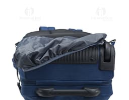 Mochila Poliéster 17 Litros em cor cinza, ideal para transportar objetos e pertences com espaço interno amplo e alças