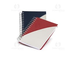 Agenda Diária 2025 com capa preta, espiral, espaço para escrever notas, listas e compromissos, design moderno, feita em metal