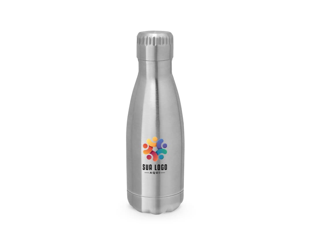 AMORTI S Garrafa para sublimação em aço inox com parede dupla isolada a vácuo 380 mL
