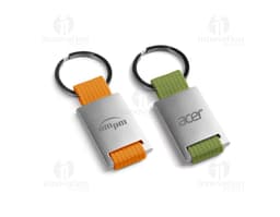 GRIPITCH Chaveiros em metal e em webbing